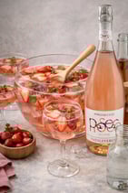 Prosecco Rose Punch